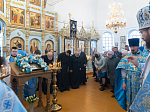 В праздник Казанской иконы Божией Матери Преосвященнейший епископ Дионисий совершил Литургию в Казанском храме пгт. Каменка