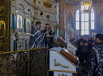 Епископ Россошанский и Острогожский Дионисий совершил первую в году Литургию Преждеосвященных Даров