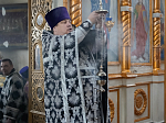 В храме Вознесения Господня города Калач прошла исповедь духовенства благочиния и соборно совершена Литургия Преждеосвященных Даров