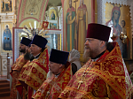 Преосвященнейший Дионисий епископ Россошанский и Острогожский совершил Литургию в храме Архистратига Божия Михаила г. Острогожска