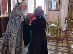 Литургия Преждеосвященных Даров в храме Большой Хвощеватки