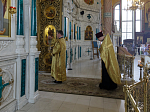 В канун праздника Всех святых, в земле Российской просиявших, Архипастырь совершил всенощное бдение в Ильинском кафедральном соборе Россоши