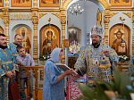 Епископ Дионисий 21 июля, в день празднования Казанской иконы Божией Матери, совершил Божественную литургию в Казанском храме пгт Каменка, центре Каменского благочиния