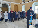 В честь престольного праздника на приходе села Луговое совершён молебен