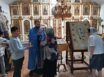 Дивногорская-Сицилийская икона посетила храм села Терновое