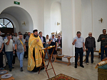 Совещание аграриев Калачеевского района началось с молитвы в храме Святой Живоначальной Троицы села Новомеловатка