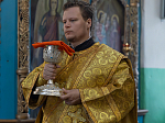 Архипастырь совершил Божественную литургию в храме Благовещения Пресвятой Богородицы села Лосево Павловского района