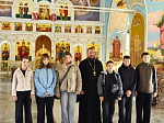 В городе Калач состоялась просветительская встреча учащихся местной СОШ № 6 с иереем Димитрием Ткаченко