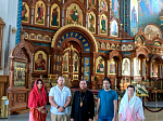 Письмо-благодарность за организацию тура «Святые горы России» для православных паломников из Англии