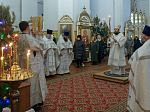 В день памяти святителя Макария Московского Архипастырь совершил Божественную литургию в храме святых апостолов Петра и Павла села Репьевка