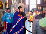 Епископ Россошанский и Острогожский Андрей совершил Всенощное бдение накануне Сретения Господня