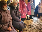 В Нижнем Мамоне совершили уставное великопостное богослужение