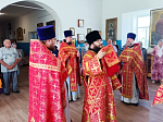 В храме иконы Божией Матери «Казанская» с. Коротояк (Покровка) соборно совершена Божественная литургия