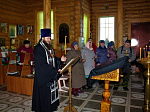 Великий покаянный канон Андрея Критского во вторник первой седмицы Великого поста в Троицком храме с. Лозовое