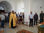 Совещание аграриев Калачеевского района началось с молитвы в храме Святой Живоначальной Троицы села Новомеловатка
