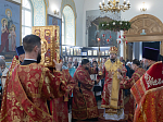 Епископ Дионисий совершил Божественную литургию в храме святого мученика Иоанна Воина г. Богучар