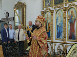 Правящий Архиерей возглавил престольное торжество храма во имя святого мученика Иоанна Воина города Богучара