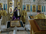 В день памяти Всех святых, в земле Российской просиявших, епископ Дионисий совершил Литургию в Ильинском кафедральном соборе города Россошь