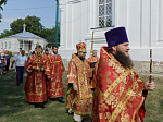 Правящий Архиерей возглавил престольное торжество храма во имя святого мученика Иоанна Воина города Богучара