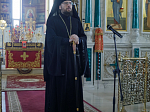 В Неделю 5-ю по Пасхе, о самаряныне, Правящий Архиерей возглавил воскресное богослужение в Свято-Ильинском кафедральном соборе города Россоши