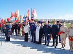 Митинг на Осетровском плацдарме в честь операции «Малый Сатурн»