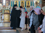Глава Россошанской епархии совершил Божественную литургию в Свято-Ильинском кафедральном соборе города Россошь