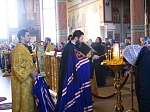 Архиерейское богослужение в Неделю сыропустную