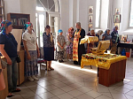 Мощи священномученика Петра (Зверева), архиепископа Воронежского, пребывали в храмах Павловского благочиния