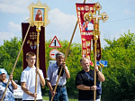 Подгоренцы проводили икону Божией Матери «Спорительница хлебов» в Россошанский район