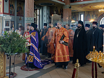 Преосвященнейший Дионисий, епископ Россошанский и Острогожский совершил Божественную литургию в Свято-Ильинском кафедральном соборе г. Россошь