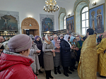 Богучарцы помолились Спиридону Тримифунтскому перед святыней