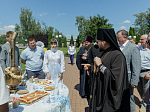 Правящий Архиерей открыл традиционную благотворительную ярмарку, посвященную престольному празднику Ильинского кафедрального собора