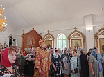 Паломников из Верхнемамонского района посетила храм великомученика Георгия Победоносца в селе Терновое 