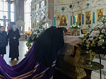 В Великую Субботу Правящий Архиерей совершил Литургию в Свято-Ильинском кафедральном соборе города Россоши