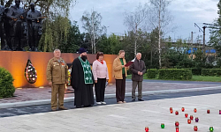 Акция "Свеча памяти" в Каменке