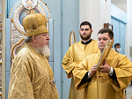 В день престольного праздника митрополит Воронежский и Лискинский Сергий посетил Всесвятский храм г. Воронежа