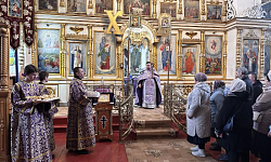 В храмах Калачеевского церковного округа молитвенно почтили память сорока мучеников Севастийских