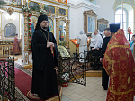 Епископ Дионисий совершил Божественную литургию в храме святого мученика Иоанна Воина г. Богучар