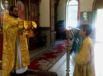 В Митрофановке совершили молебное пение во время бездождия