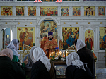 В субботу Светлой седмицы епископ Дионисий совершил Литургию в храме Успения Пресвятой Богородицы города Калач
