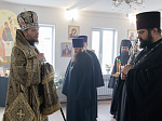 В пятницу 3-й седмицы Великого поста епископ Дионисий совершил Литургию Преждеосвященных Даров в Троицком храме с. Елизаветовка
