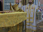 Глава Россошанской епархии возглавил воскресное богослужение в Свято-Ильинском кафедральном соборе Россоши